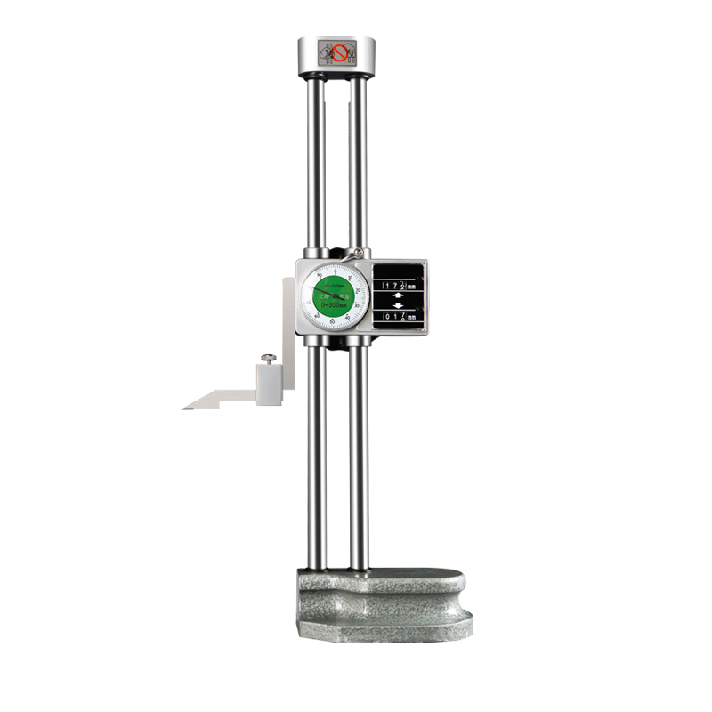 雙柱帶表高度尺0-300